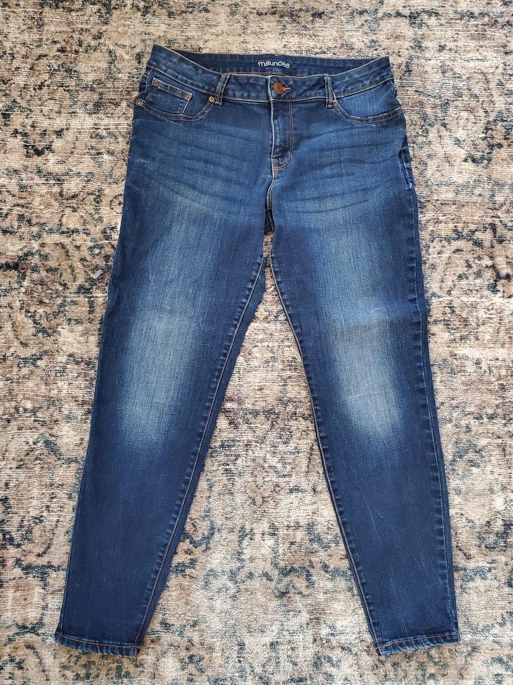 Maurices  "OG" Women's Medium Wash Skinny Jeans Size L